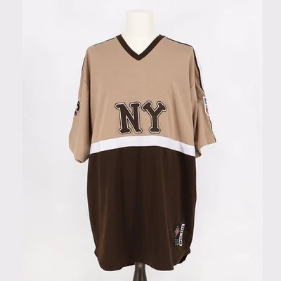 NEW YORK BLACK YANKEES NLBM Baseball Jersey #13 Brown Size XXXL - Image 1 of 4