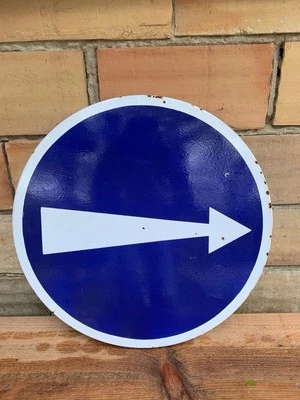 Panneau de signalisation émaillé  - Photo 1/4