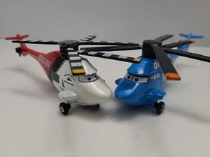 2 Disney PIXAR Planes. RESCUE SQUAD CHOPPER And DINOCO KING - Picture 1 of 4