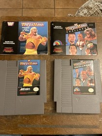 WWF Wrestlemania & Challenge w/Manual NES Nintendo
