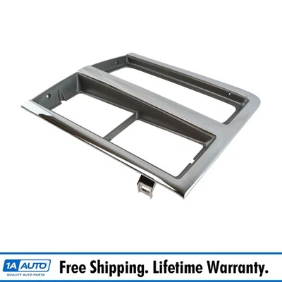 Headlight Trim Bezel Argent/Gray & Chrome Passenger Side Right RH for Chevy Foto 1 de 4