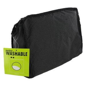Allegro Basics Washable Zippered Cosmetic Clutch, Black - Picture 1 of 2