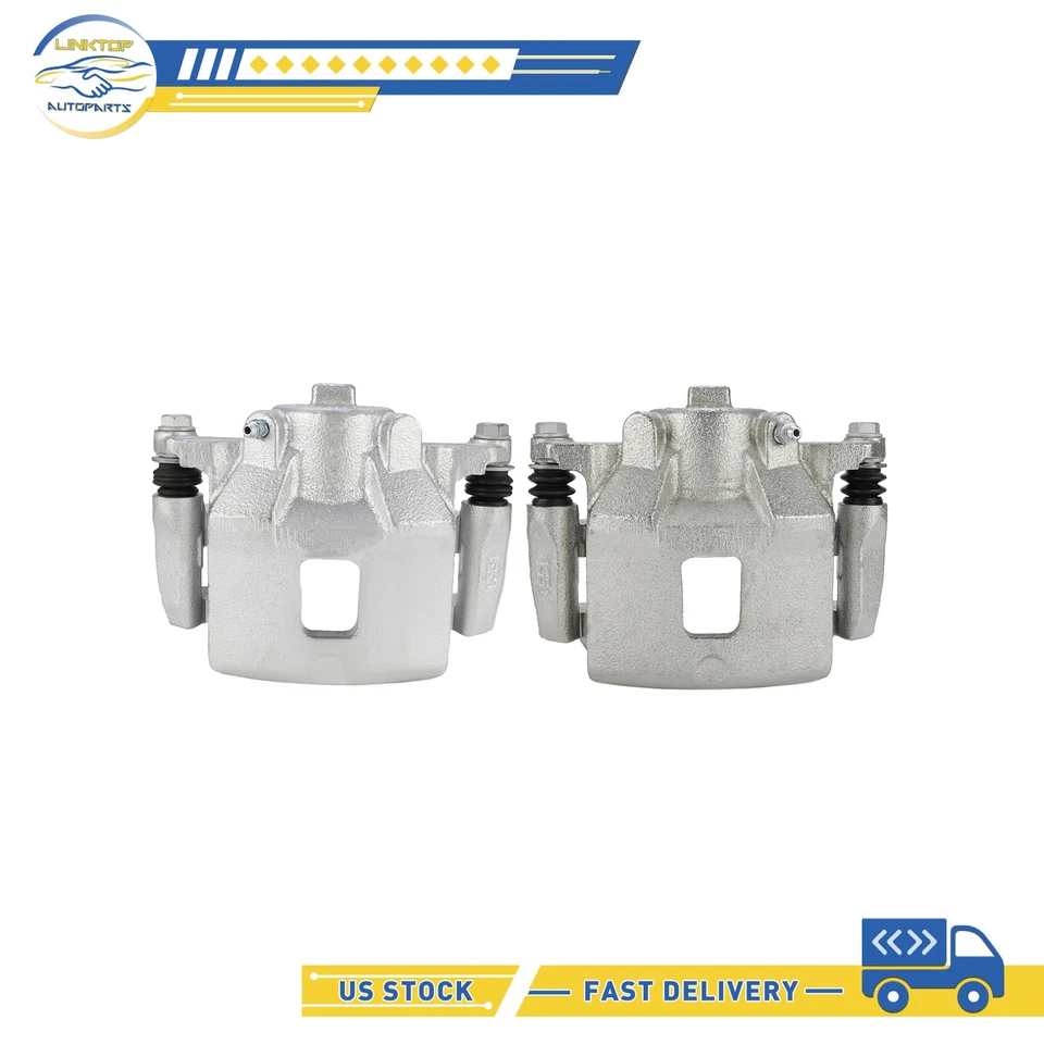 Pinzas de freno delanteras con par de soportes nuevas para Chevrolet Cobalt 2005-2010 Foto 1 de 4