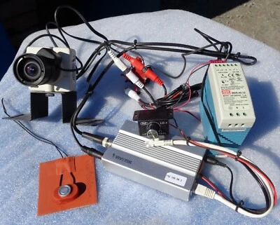 CÁMARA IKEGAMI B/N CCTV SUPER CUBE MODELO ICD-49 CON LENTE FUJINON DN CON ACCESORIOS Foto 1 de 4