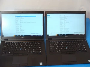 GR8 Lot of 2 ROBUST Dell Latitude 5480 Laptop i7-7600U 2.8GHz 8GB RAM 256GB SSD - Picture 1 of 24