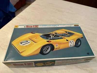 NISSAN R 382 CAN-AM OTAKI PLASTIC MODEL KIT SCALA 1/24 NUOVO JAPAN MOTORIZZATO - Immagine 1 di 4