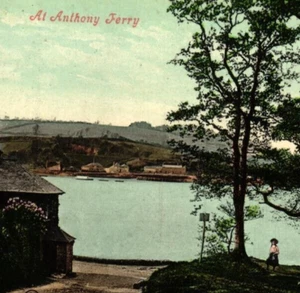 Postcard At Anthony Ferry, Great Britian, Valentine's Series, Divided, Unposted - Picture 1 of 3