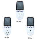 LCD Power Consumption Energy Watt Amps Volt Meter Electricity Monitor Analyzer