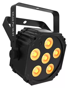 Chauvet DJ Ezlink Par Q6 BT Wireless Battery-Powered RGBA Bluetooth Wash Light - Picture 1 of 6