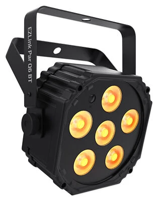 Chauvet DJ Ezlink Par Q6 BT Wireless Battery-Powered RGBA Bluetooth Wash Light - Image 1 of 4