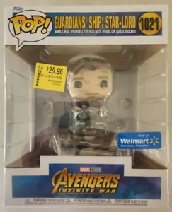 Funko POP! De lujo Avengers Infinity War Walmart Guardians Ship STAR-LORD 1021 - Imagen 1 de 3