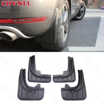 For Porsche Cayenne 2011-2017 Matte Black Mud Fender Flaps Splash Guards Cover — 第 1/4 张图片
