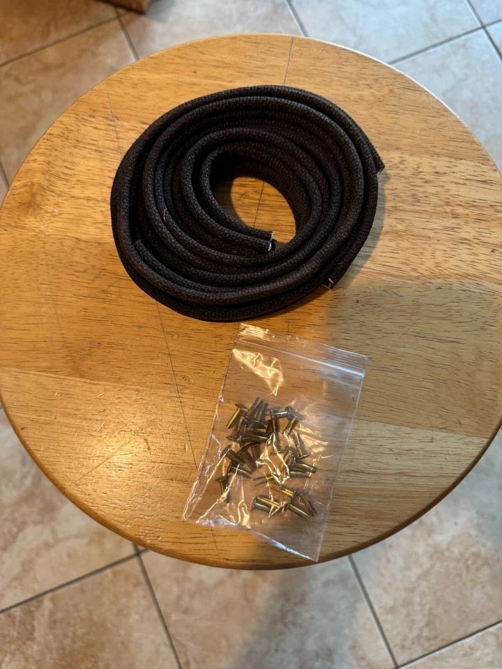 DODGE  WC-51  WC-52  WC-56   HOOD  WELTING  KIT  WITH  RIVETS - Изображение 1 из 1