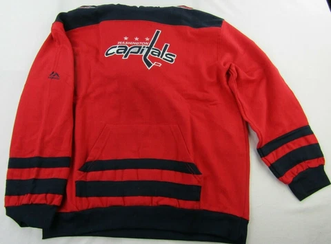 Washington Capitals NHL Youth Red Pullover Hoodie Cover