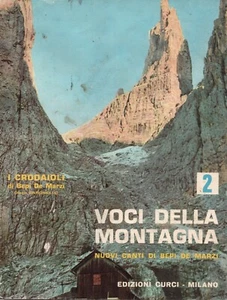 mx21 - VOCI DELLA MONTAGNA - Canti di Bepi De Marzi - Spartito - Imagen 1 de 2