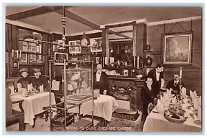 Postal de Chop Room Ye Olde Cheshire Cheese Interior Restaurante Londres Reino Unido - Imagen 1 de 2