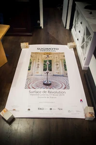 EXHIBITION HIROSHI SUGIMOTO VERSAILLES 🏛️ Large French Vintage Original Poster - Picture 1 of 7
