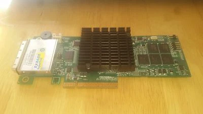 8 External SFF-8088 Port SAS SATA-II RAID PCI-e x8 Promise SuperTrak EX8658 - Image 1 of 4