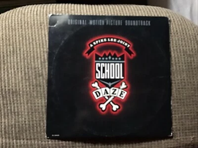 SCHOOL DAZE 1988 ORIGINAL SOUNDTRACK LP EMI-MANHATTAN PRINT VINTAGE VINYL 11TRX - Image 1 of 4