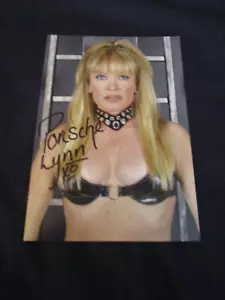 Porn Star PORSCHE LYNN Signed 4x6 SEXY Photo AUTOGRAPH 1N - Picture 1 of 1