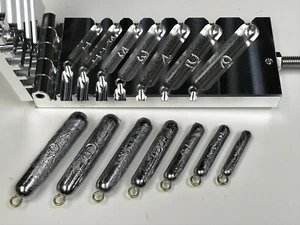 Salzwasser Bleistift Senker Form 1-6oz CNC Aluminium Süßwasser - Bild 1 von 6