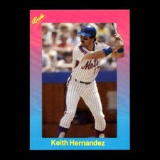 Keith Hernandez 1989 Classic Travel New York Mets #59 R320I 14