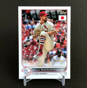 Adam Wainwright Topps card Japan Edition 2022 #178 Major League Baseball b