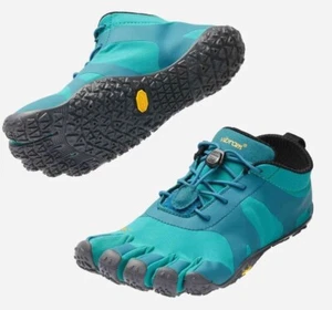 Vibram V-Alpha Sz US 7-7.5 M EU 37 Women's Trail Running Shoes Teal/Blue 19W7102 - Picture 1 of 12
