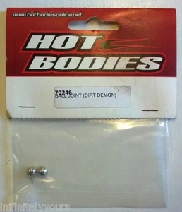 Hot Bodies 70246 Ball Joint (2) for Dirt Demon RC Radio Controlled Part NEW - Picture 1 of 1