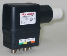 sky vision ROD-Quattro LNB für Multischalterbetrieb - schmale Bauform