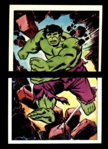 INCREDIBLE HULK 1984 Marvel Secret Wars Sticker Puzzle #19 - 20 C3 - Picture 1 of 2