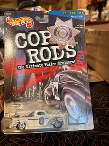 Vintage 1999 Hot Wheels Cop Rods 40 Ford Cheyenne, WY Police Dept - Picture 1 of 2