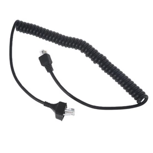 RJ-45 8 Pin to 8Pin Microphone Cable Extend Coiled Cord for Mobile Radio - Afbeelding 1 van 8
