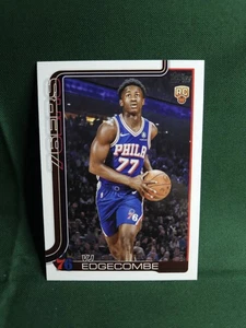 2025-26 Topps Basketball #203 VJ Edgecombe RC Philadelphia 76ers - Bild 1 von 2