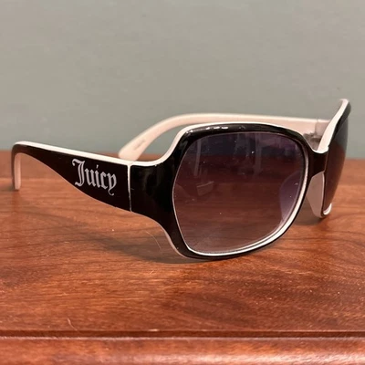 Juicy Couture Sunglasses Frame WJC81SG02 Womens Polished Black Plastic Butterfly - Image 1 of 4