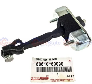 Genuine Toyota LandCruiser HDJ100 FZJ105 Front RH Door Check Stopper Hinge - Picture 1 of 7