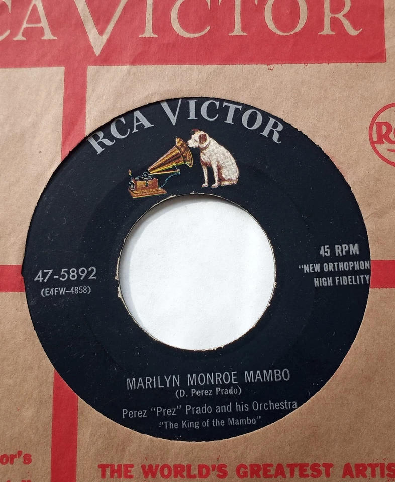 Latin Jazz 45 Perez "Prez" Prado - Steam Heat / Marilyn Monroe Mambo RCA - Image 1 of 1