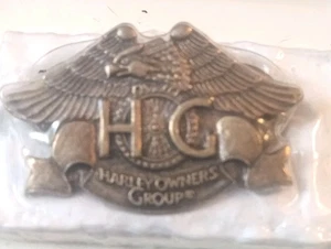 "Pin de latón Harley-Davidson Motorcycles Harley Owners Group HOG 1,375"" nuevo sellado" - Imagen 1 de 2