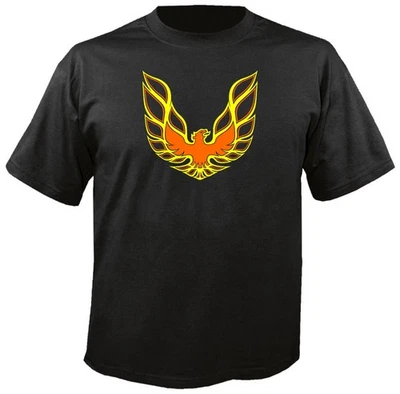 Camiseta Pontiac Firebird Trans Am - Negra con emblema/logotipo Firebird multicolor Foto 1 de 4