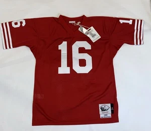 100% Authentic Joe Montana Mitchell & Ness 1989 San Francisco 49ers Jersey 44 L - Picture 1 of 6