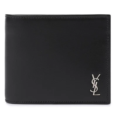 Carteira Saint Laurent couro fosco mini monograma E/W 79518725 - Imagem 1 de 4