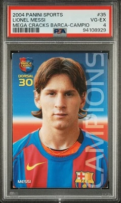 MESSI ROOKIE #35 - MEGACRACKS BARÇA CAMPIÓ 2004 2005 - Imagen 1 de 3