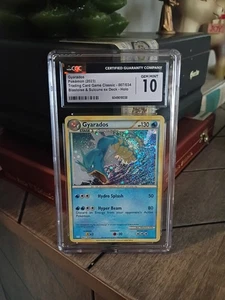 CGC 10 GEM MINT Gyarados 007/034 English Pokémon TCG Classic Holo Blastoise Deck - Picture 1 of 2