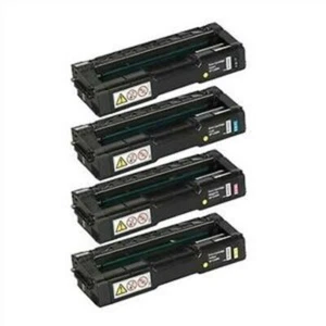 4x COMP Toner Cartridge for Lanier SP C220 C221 C222 C240 SPC220 SPC240 - Picture 1 of 3