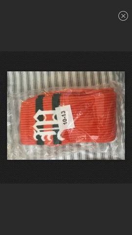 Miami Hurricane Orange socks Cover