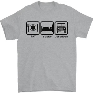 Camiseta para hombre Eat Sleep 4x4 todoterreno coche de carretera 100 % algodón - Imagen 1 de 101
