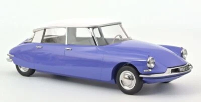 CITROEN DS 19 - 1959 - bleu delphinium & blanc - Norev 1:12 - Immagine 1 di 4