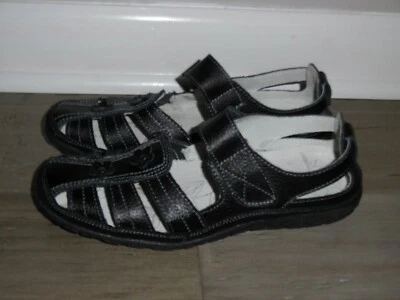 MINT Spring Step Surpass Women's Size 40M US Sz 9 Black Leather Mary Janes Flats - Image 1 of 4