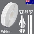 White Roll Vinyl Pinstriping Pin Stripe Car Motorcycle Line Tape Decal Stickers