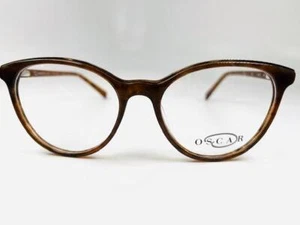 NEW OSCAR by Oscar De La Renta OSL-726SK 200 Brown Eyeglasses 53/17/140 - Picture 1 of 6